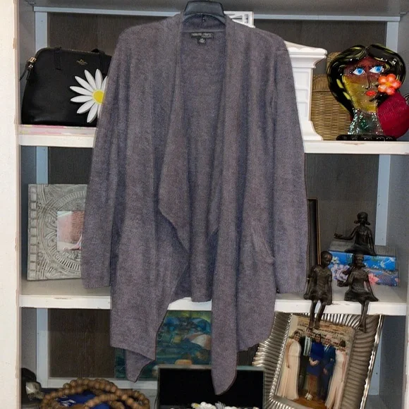 Barefoot Dreams CozyChic Lite Island Wrap SZ S/M VGUC - Picture 2 of 4